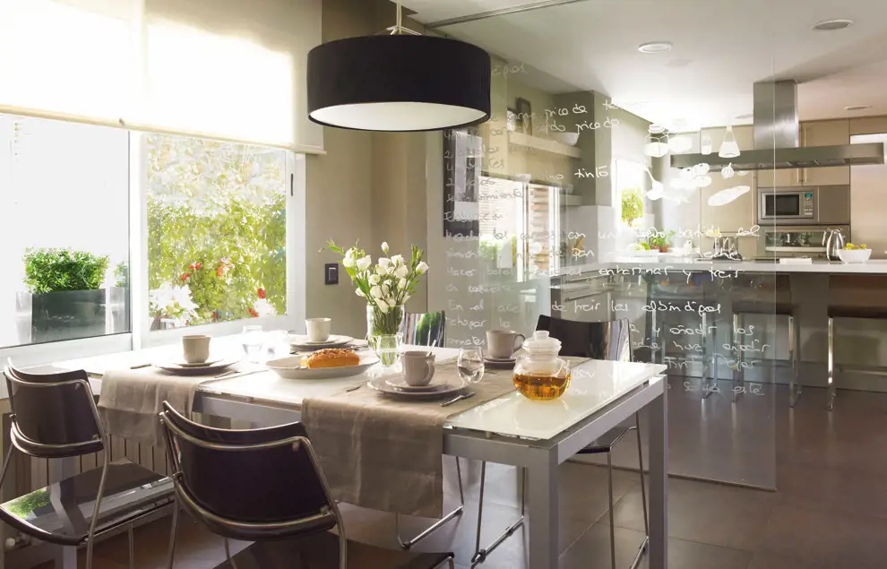10 cocinas abiertas al salón modernas y funcionales que te inspirarán